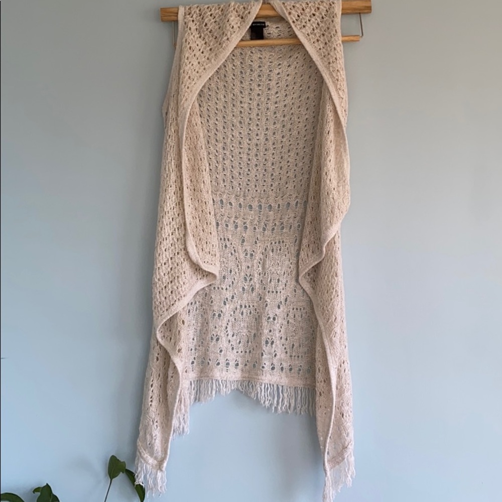 Crochet Cocoon Vest
